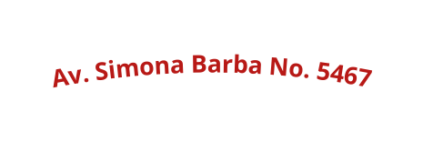 Av Simona Barba No 5467